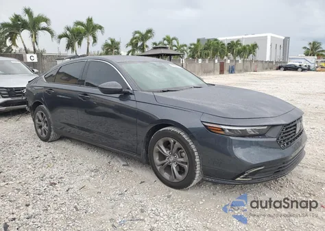 2023 Honda Accord Ex из США, поврежденный, VIN 1HGCY1F32PA060087